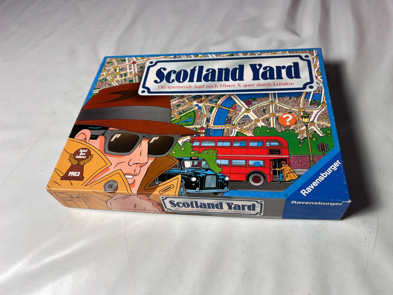 Scotland Yard  Brettspiel Ravensburger Spiel des Jahres 83 Retro - Vollständig - Ansicht 9