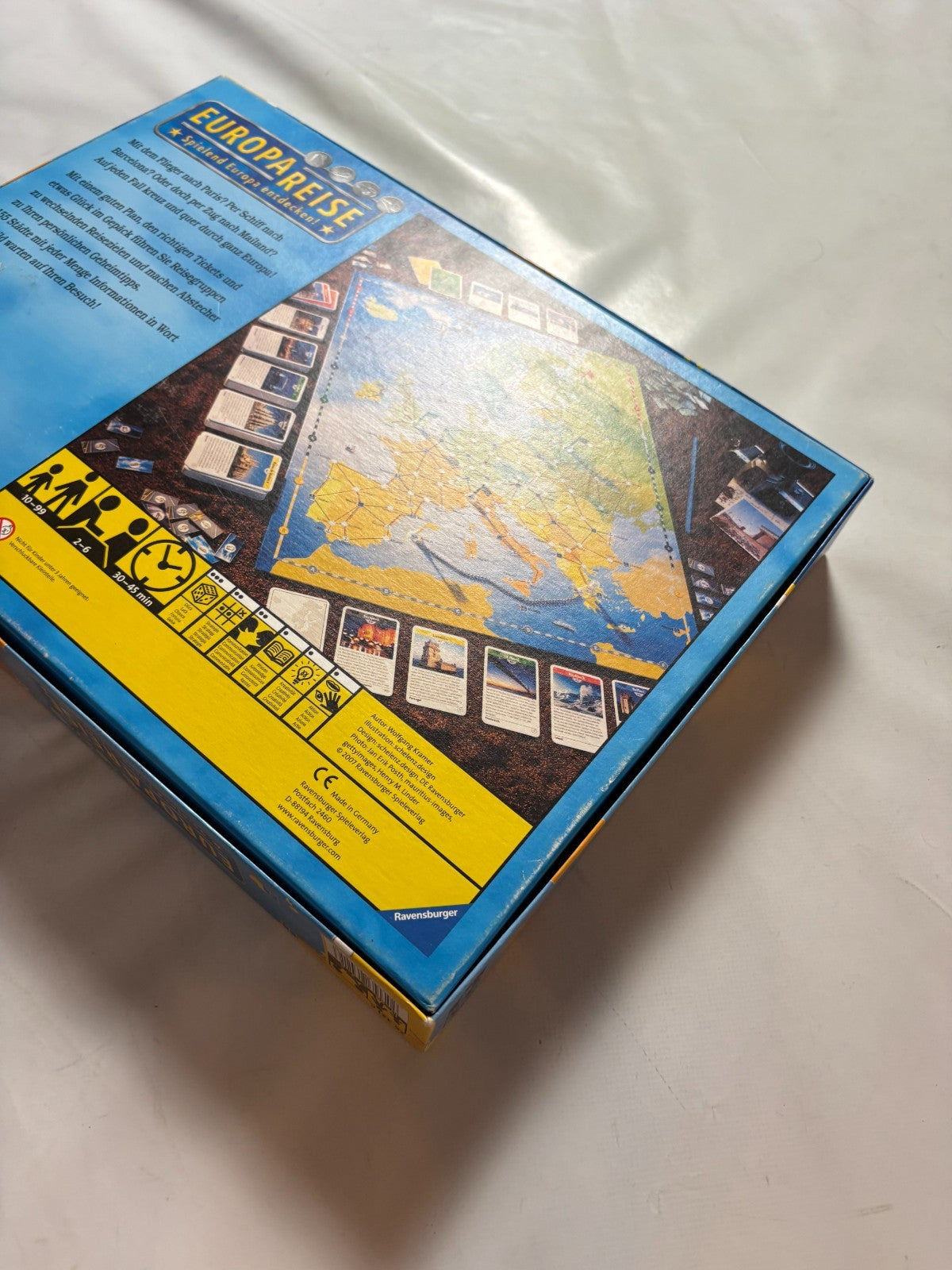 Ravensburger Europareise Gesellschaftsspiel 2007  Vollständig - Ansicht 11