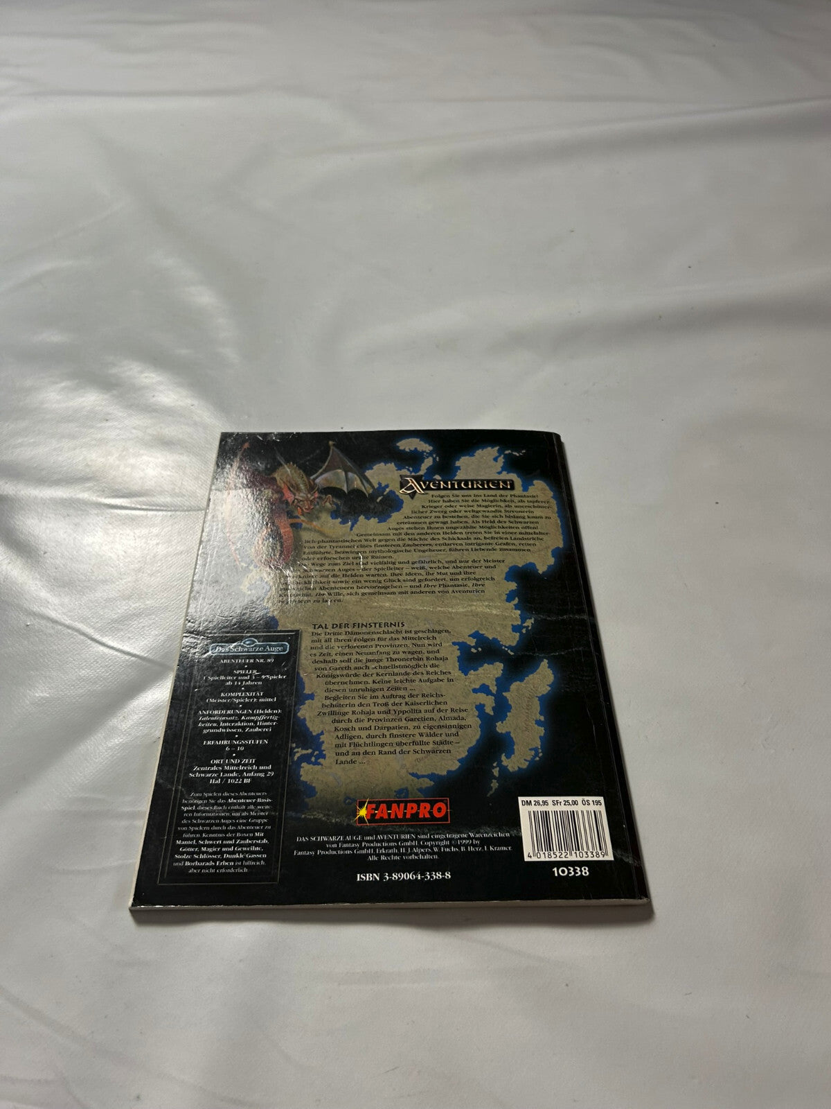 Detailfoto 8 – SKU A8734 – Rollenspiel-Buch gebraucht bei Brettspielimperium