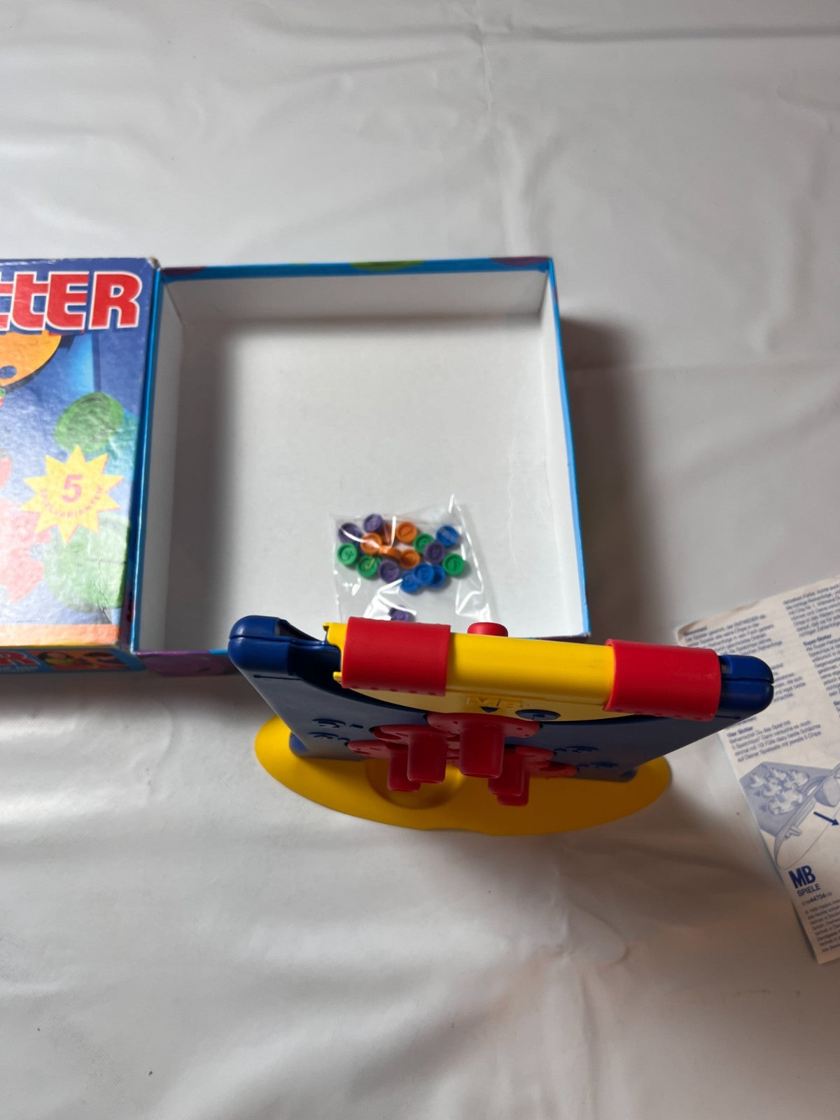 Brettspiel - SLOTTER - MB Spiele - 1999 - Original Hasbro - vollständig - Ansicht 3