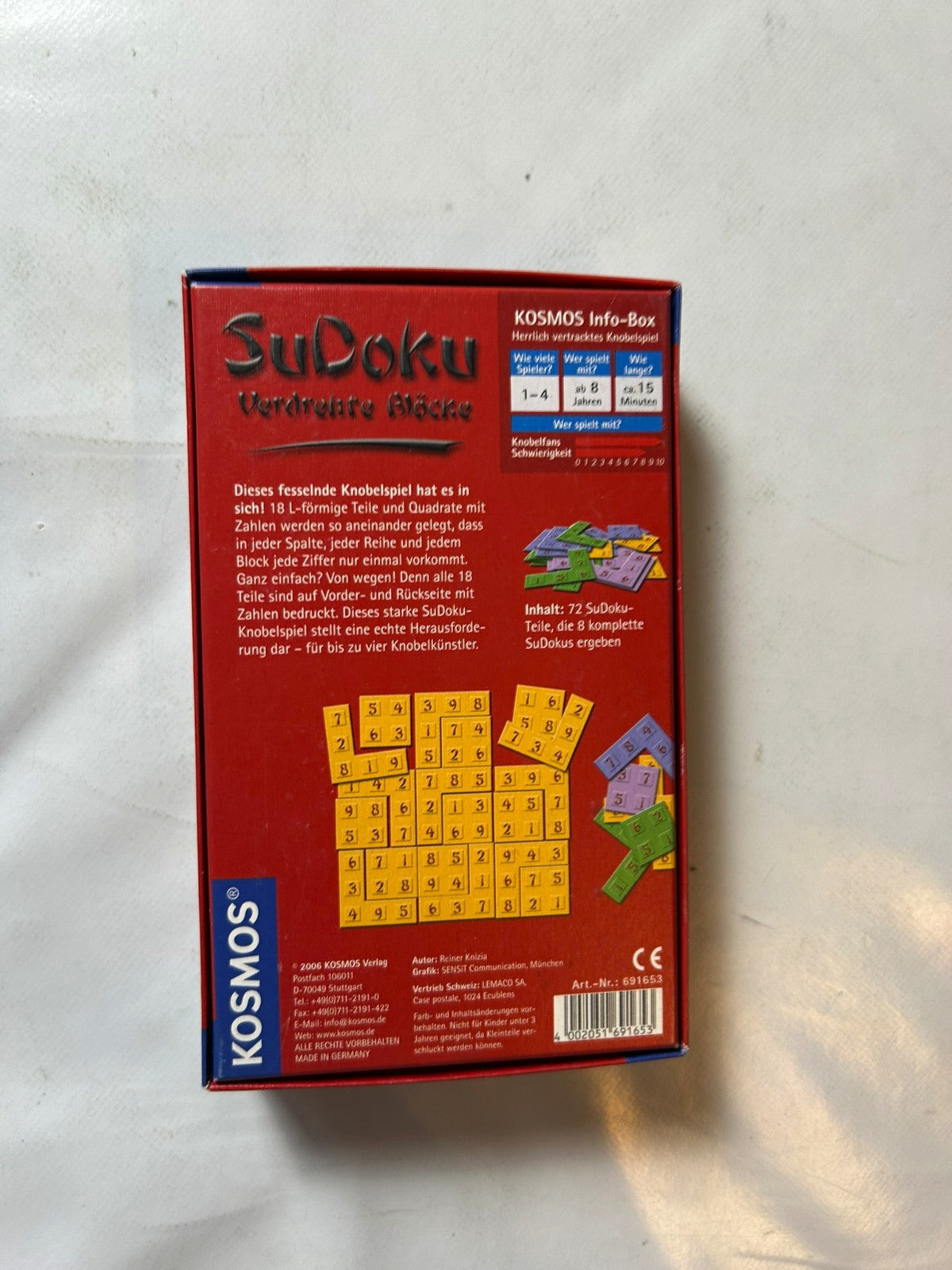 Detailfoto 8 – SKU W9533 – Gesellschaftsspiel gebraucht bei Brettspielimperium