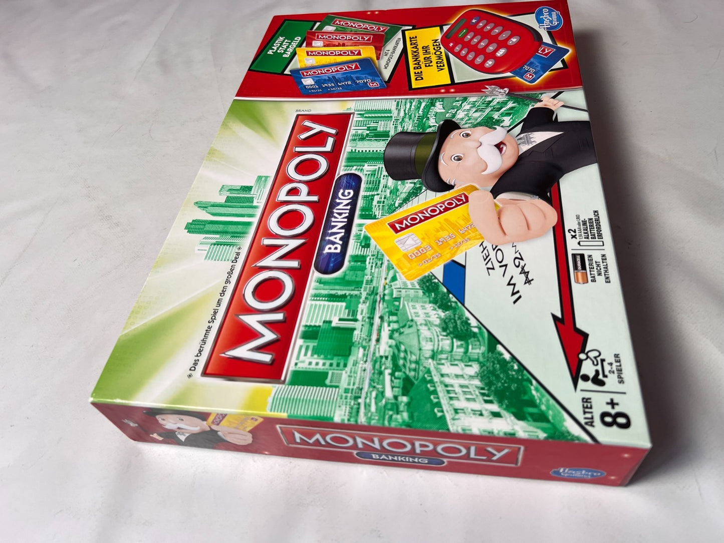 Monopoly Banking Rot  Hasbro  Vollständig - Ansicht 5