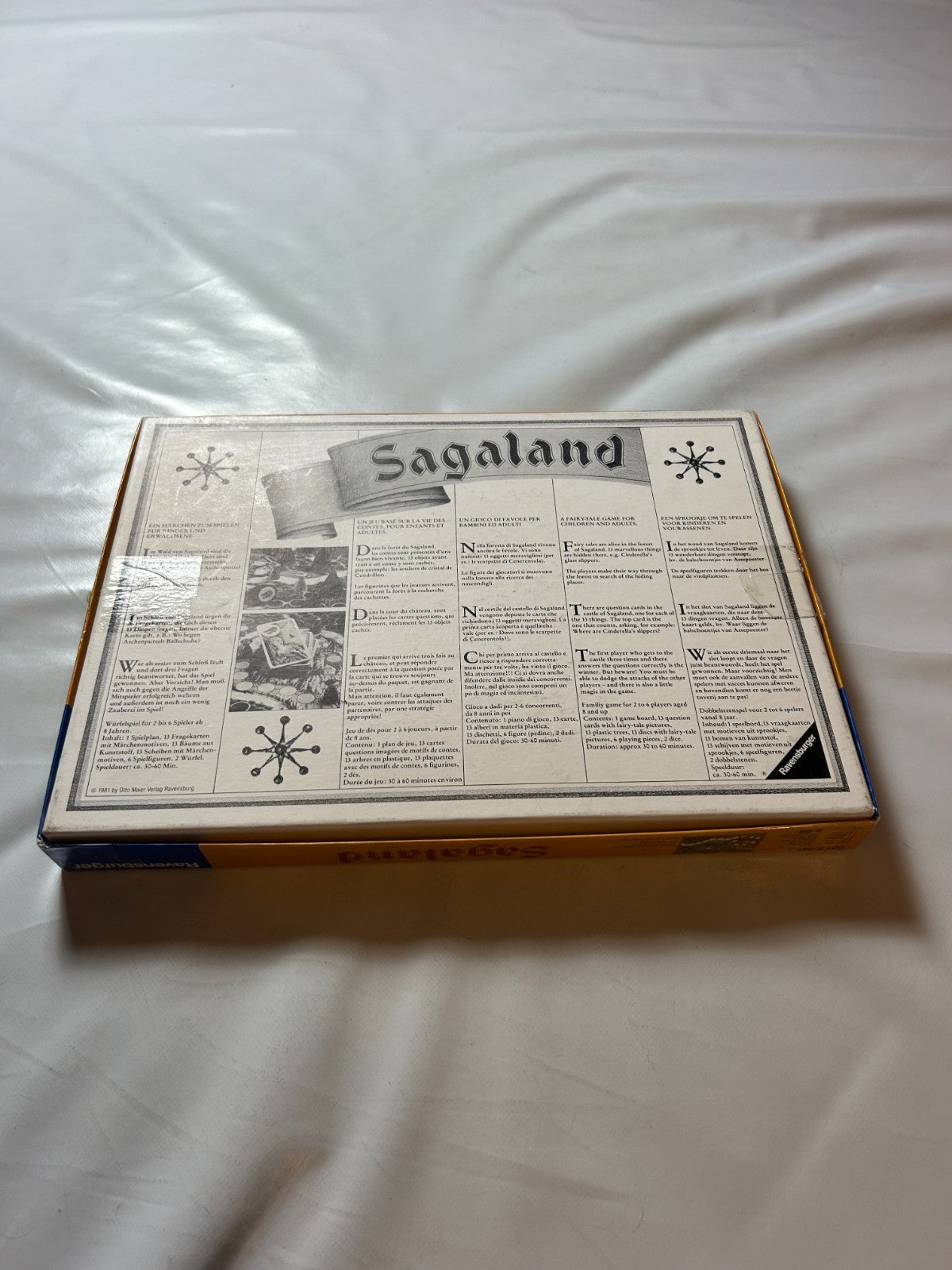 Sagaland Ravensburger Spiel Brettspiel bräunliche Ausgabe - Vollständig - Ansicht 9