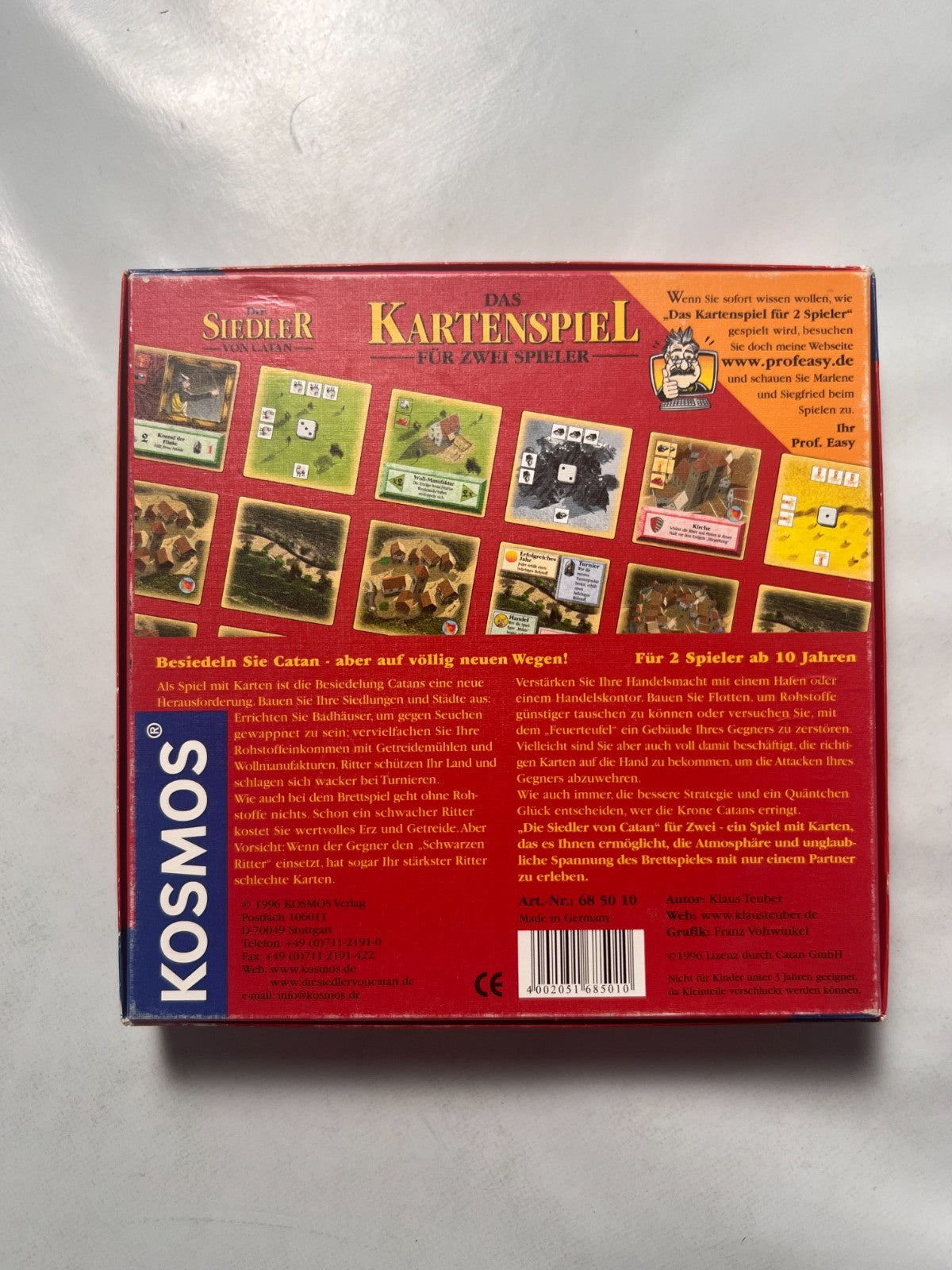 Die Siedler von Catan  Das Kartenspiel   Kosmos  Vollständig - Ansicht 10
