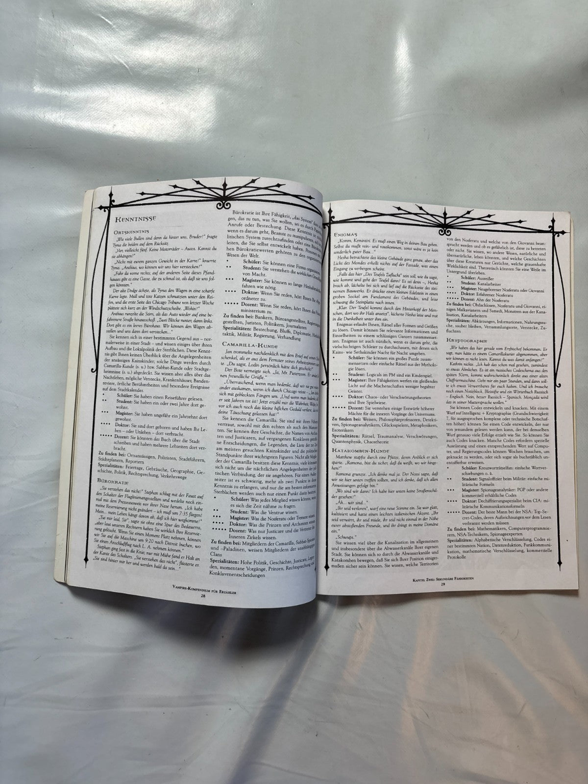 Detailfoto 6 – SKU A13763 – Rollenspiel-Buch gebraucht bei Brettspielimperium