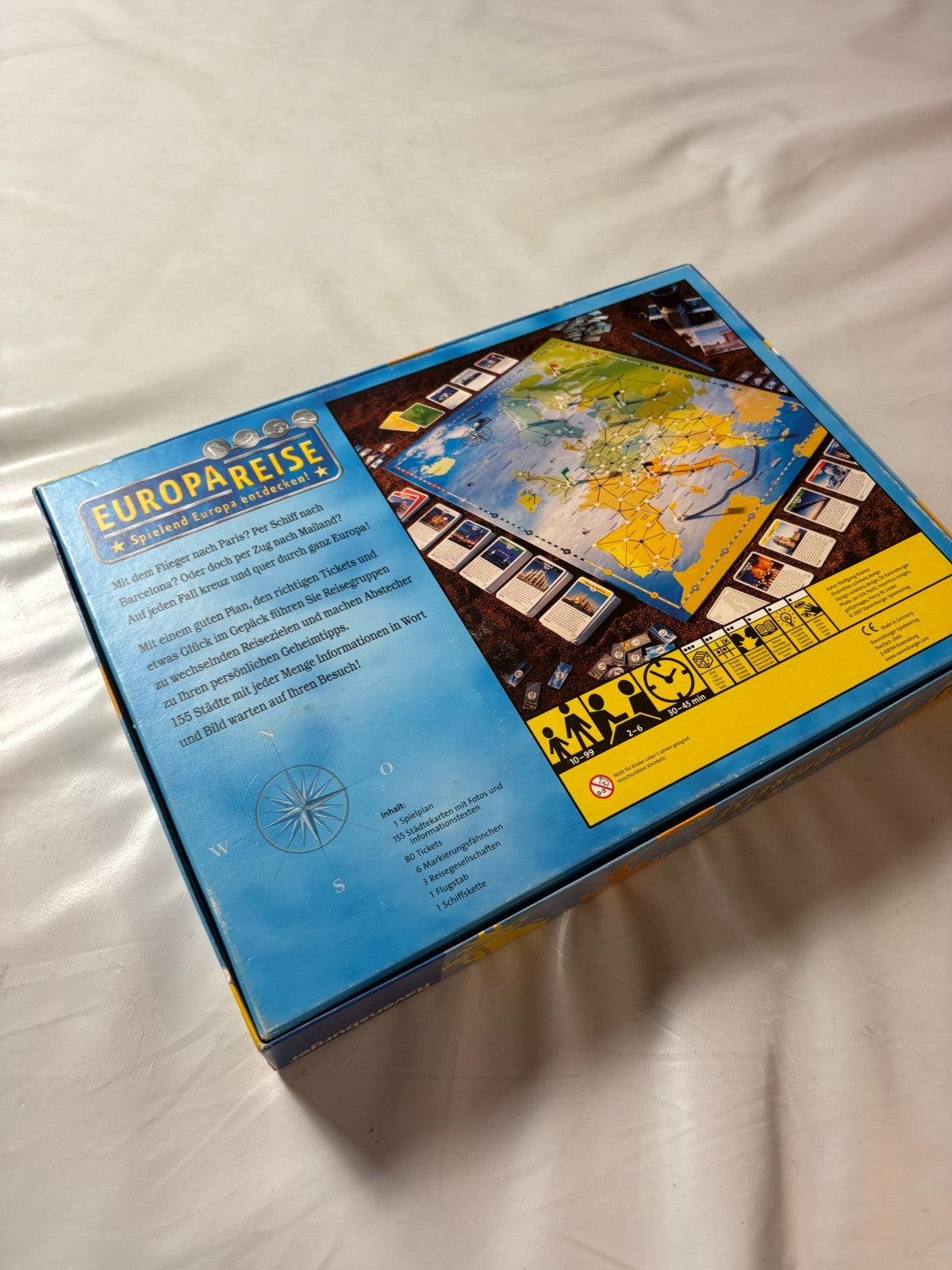 Ravensburger Europareise Gesellschaftsspiel 2007  Vollständig - Ansicht 12
