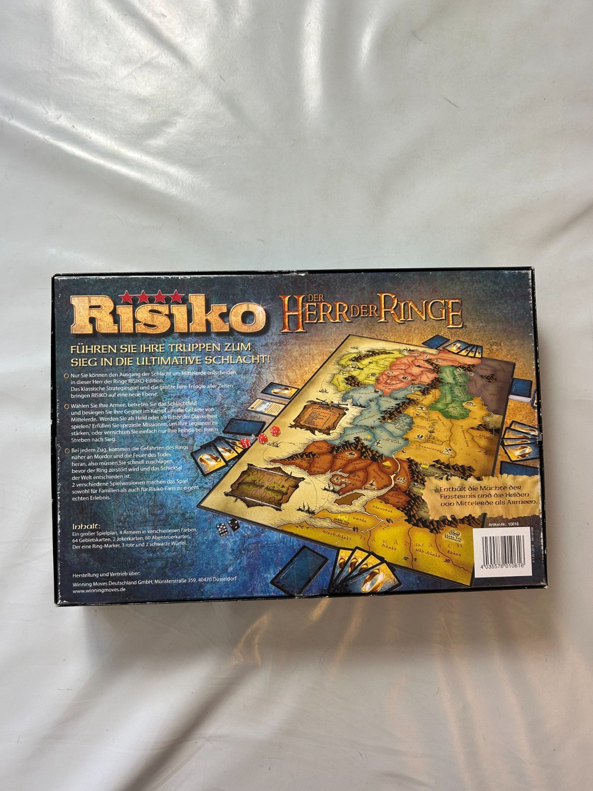 Risiko - Herr der Ringe - Erobere Mittelerde - Hasbro - Vollständig - Ansicht 10