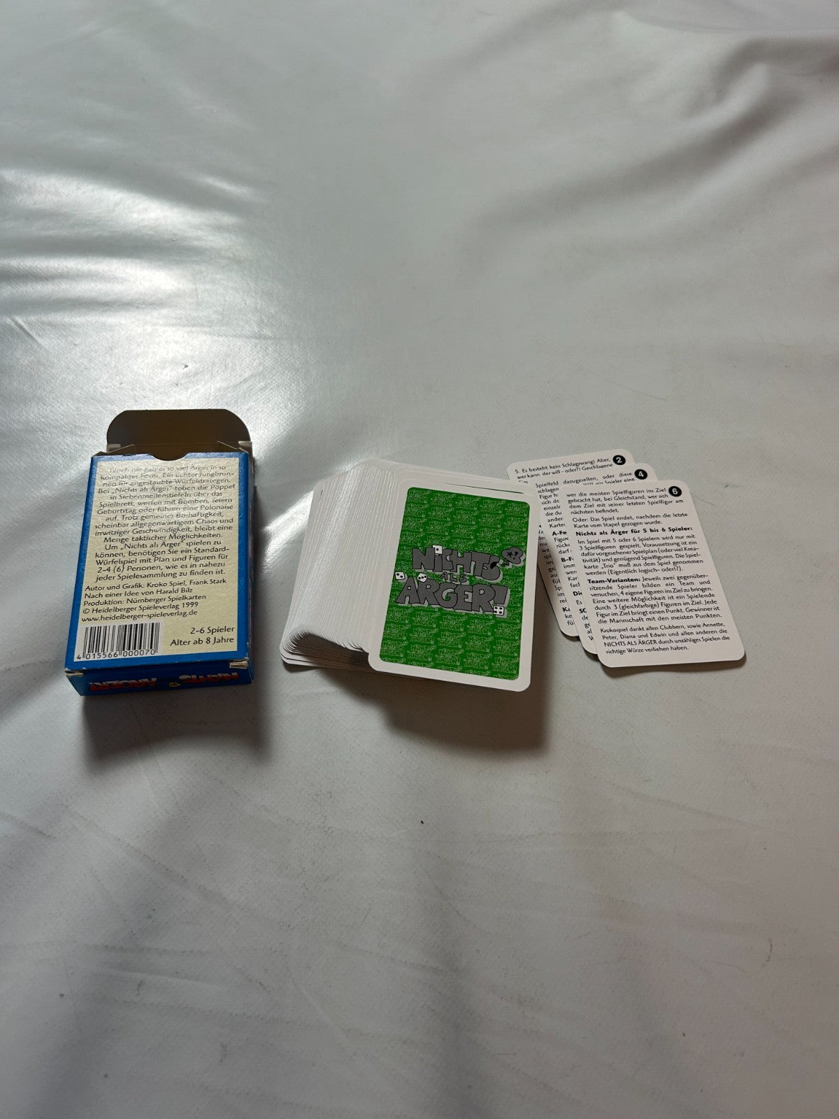 Nichts als Ärger! Kartenspiel Frank Stark  Heidelberger Spiele  Vollständig - Ansicht 7