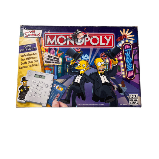 Monopoly The Simpsons / Die Simpsons  Brettspiel von Parker  Vollständig - Ansicht 1