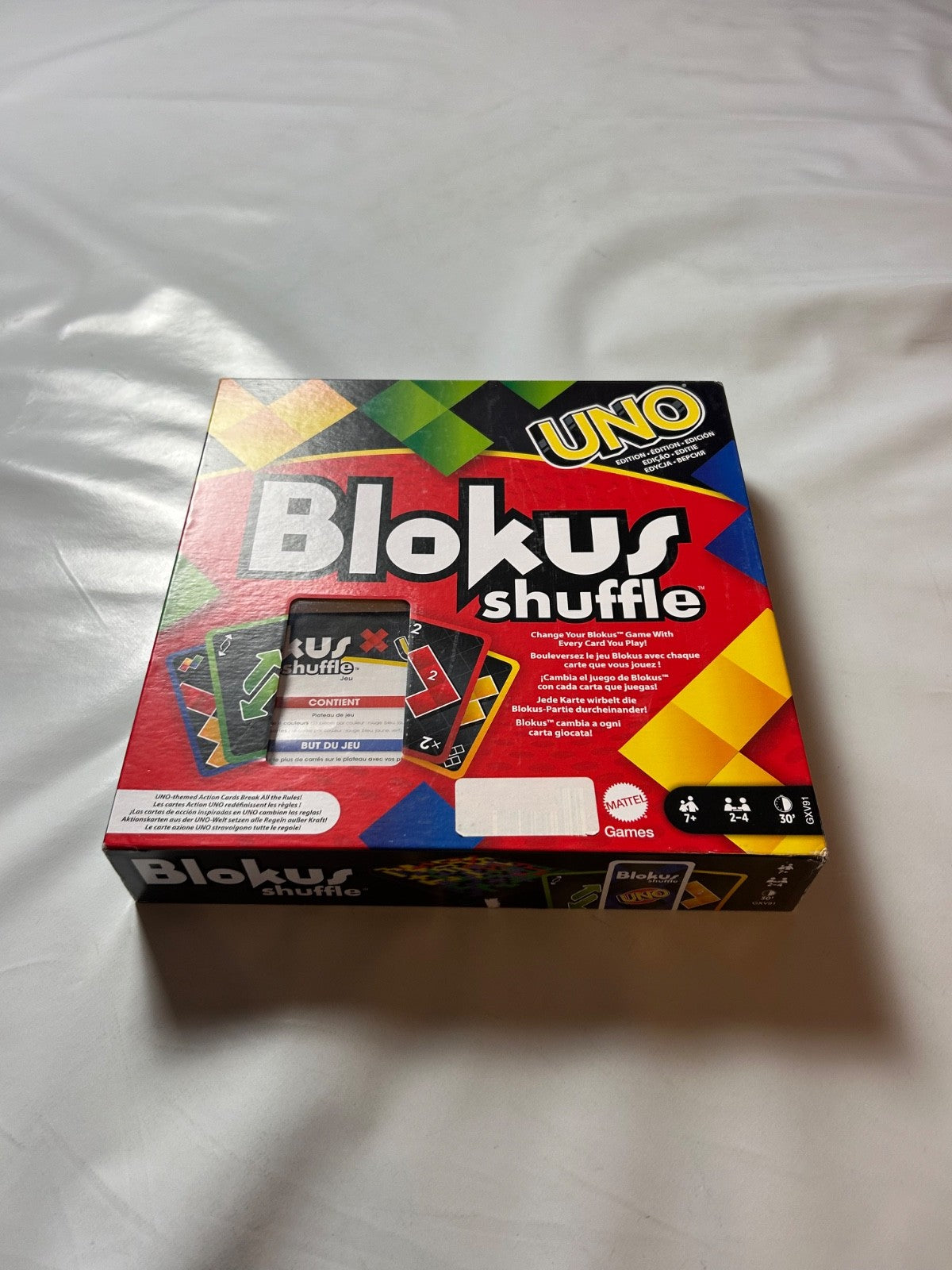 Blokus Shuffle UNO Edition Mattel  - Vollständig - Ansicht 3