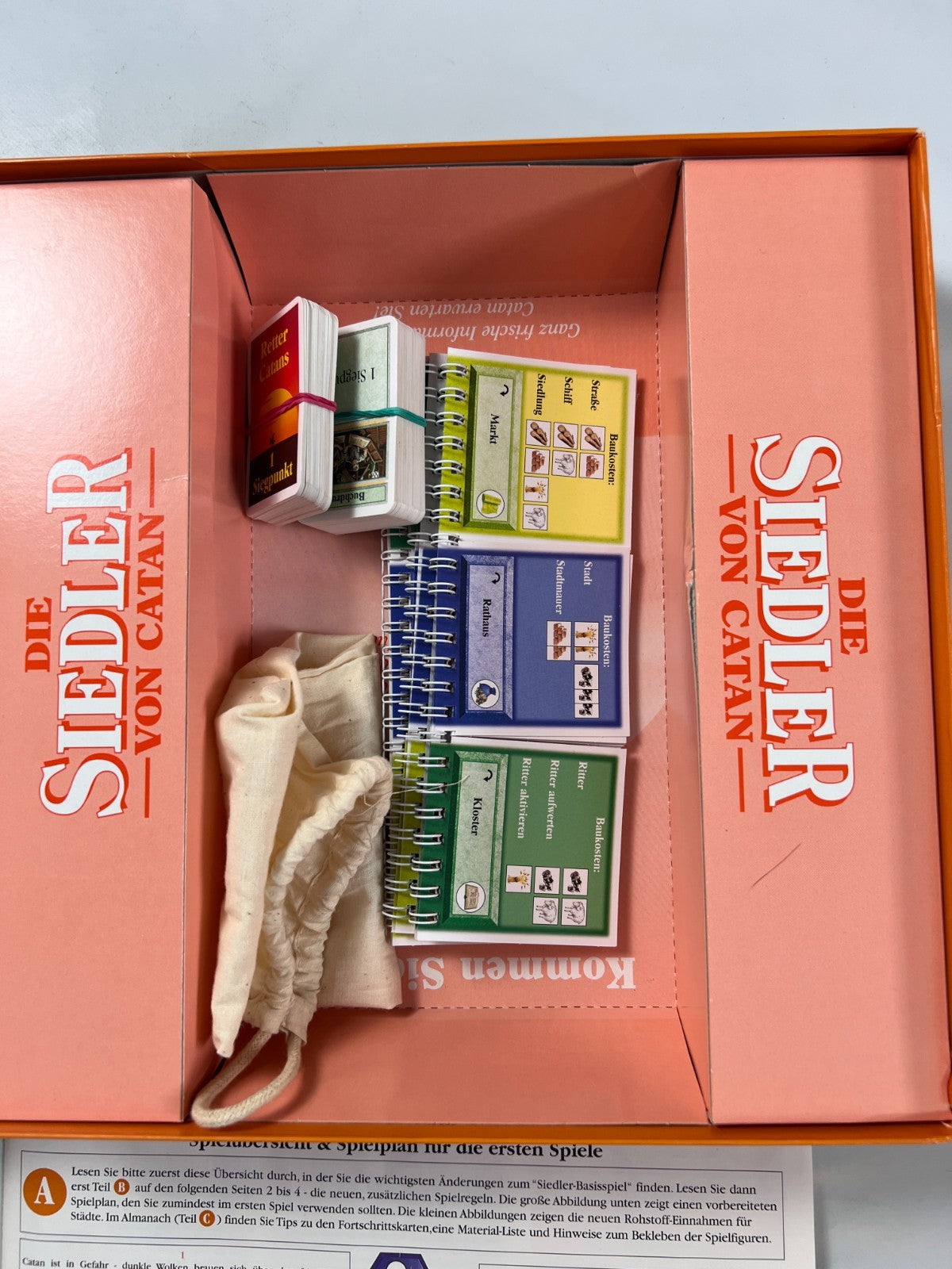 Die Siedler von Catan Städte und Ritter Erweiterung HOLZ  Vollständig - Ansicht 3