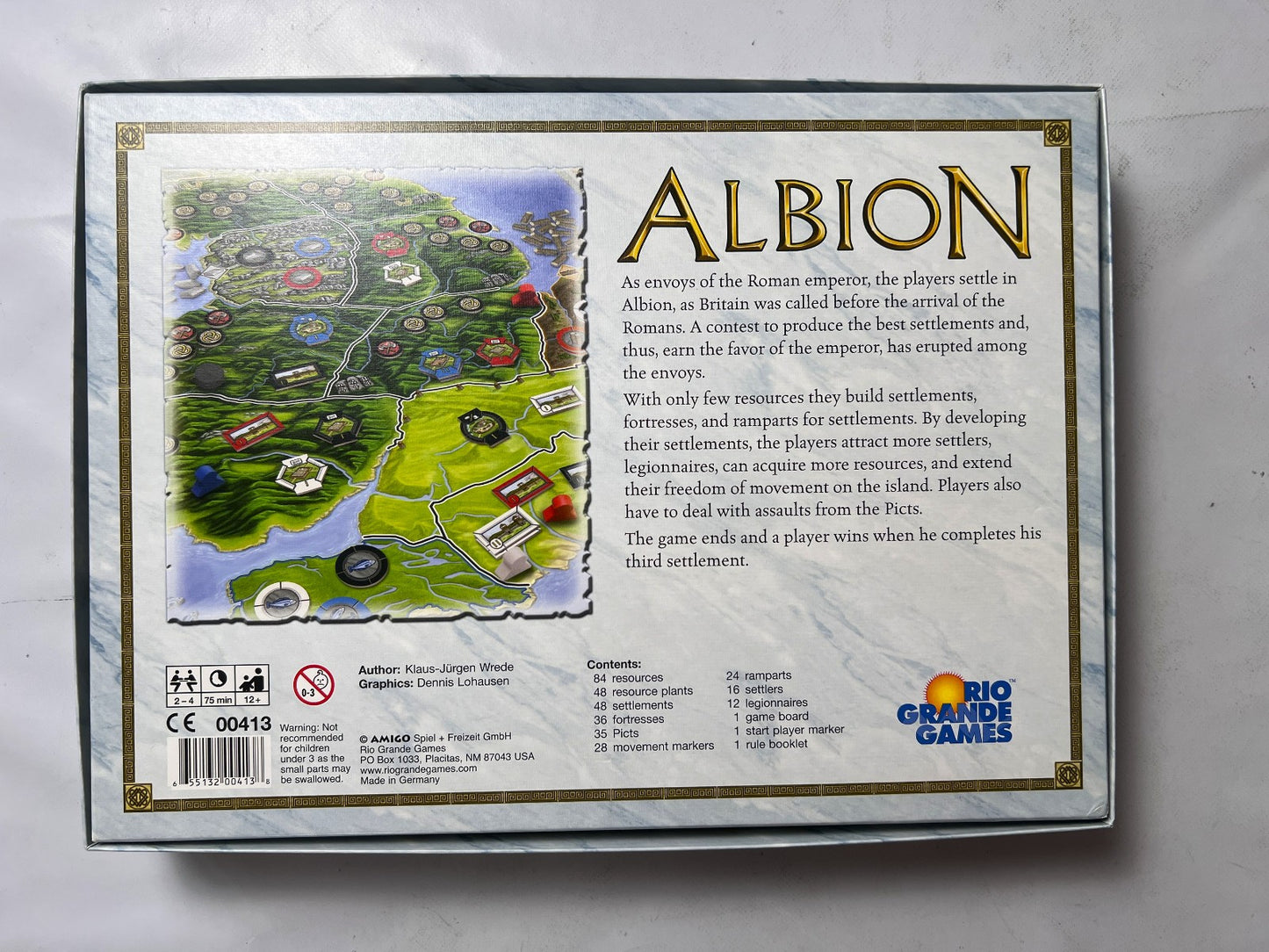 Detailfoto 2 – SKU W9465 – Gesellschaftsspiel gebraucht bei Brettspielimperium