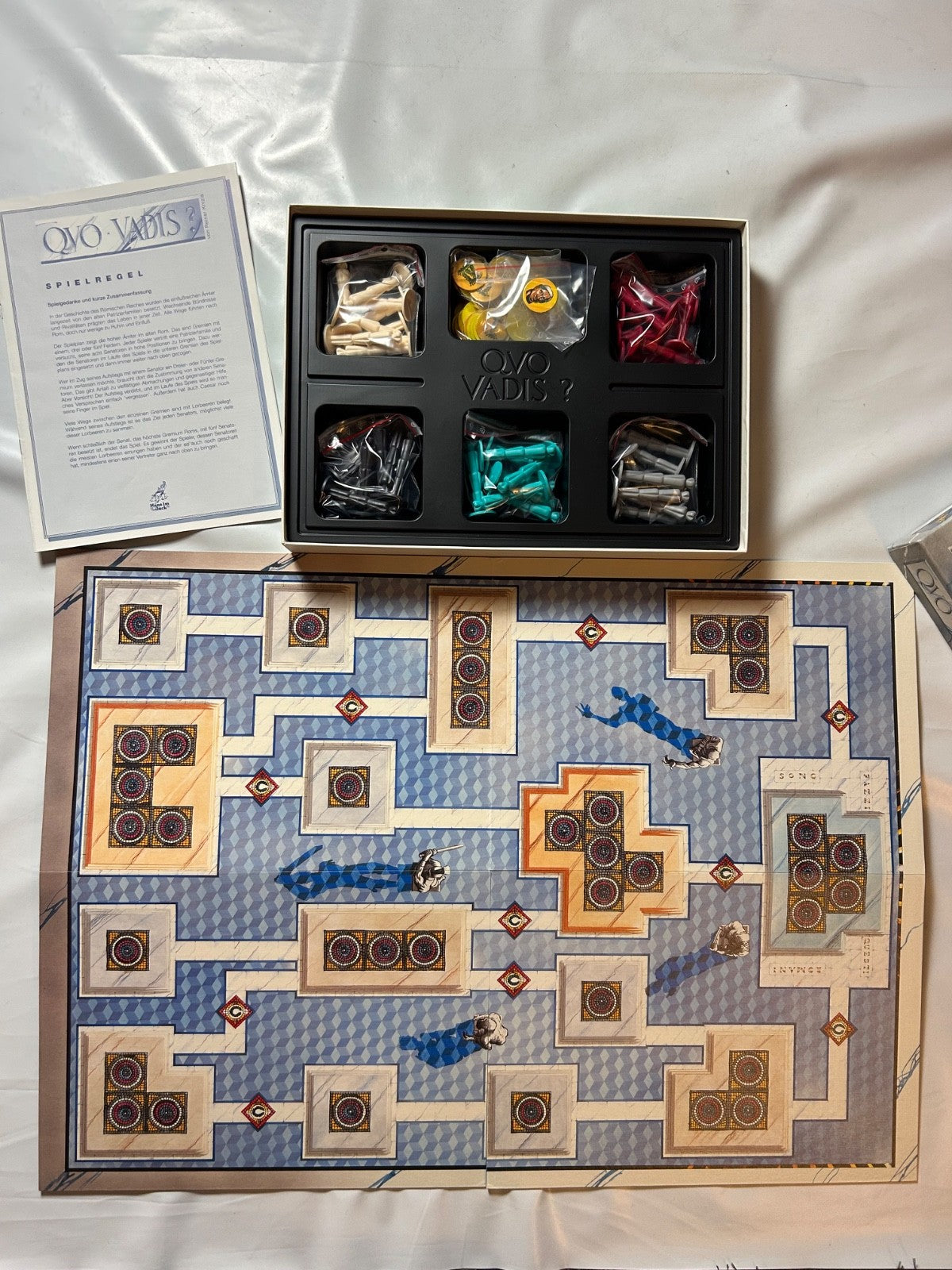 QUO VADIS ? Qvo Vadis? Brettspiel Taktikspiel Hans im Glück  Vollständig - Ansicht 6