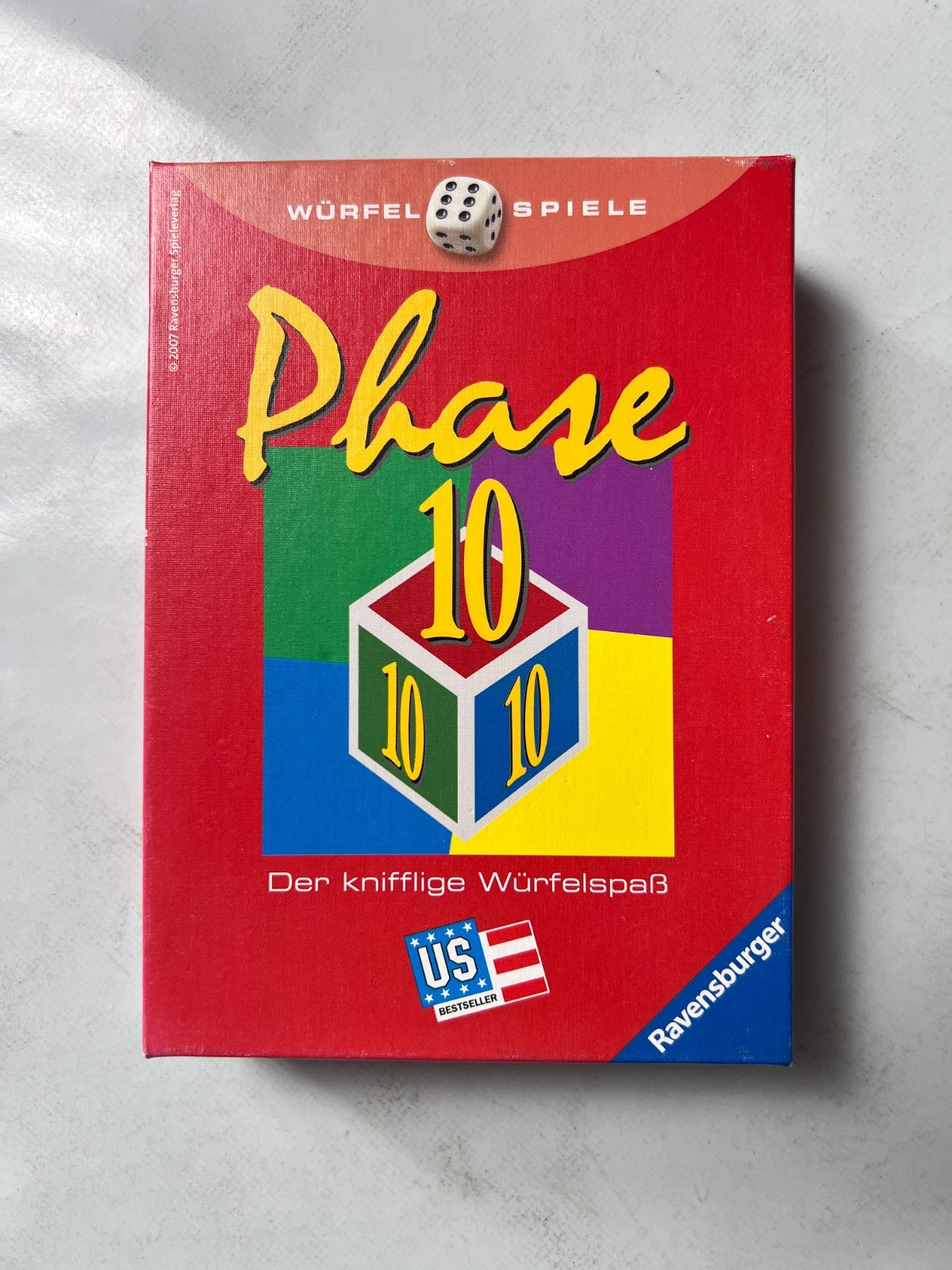 Phase 10 Würfelspiel Spiel Ravensburger Alte Version 2007  Vollständig - Ansicht 4