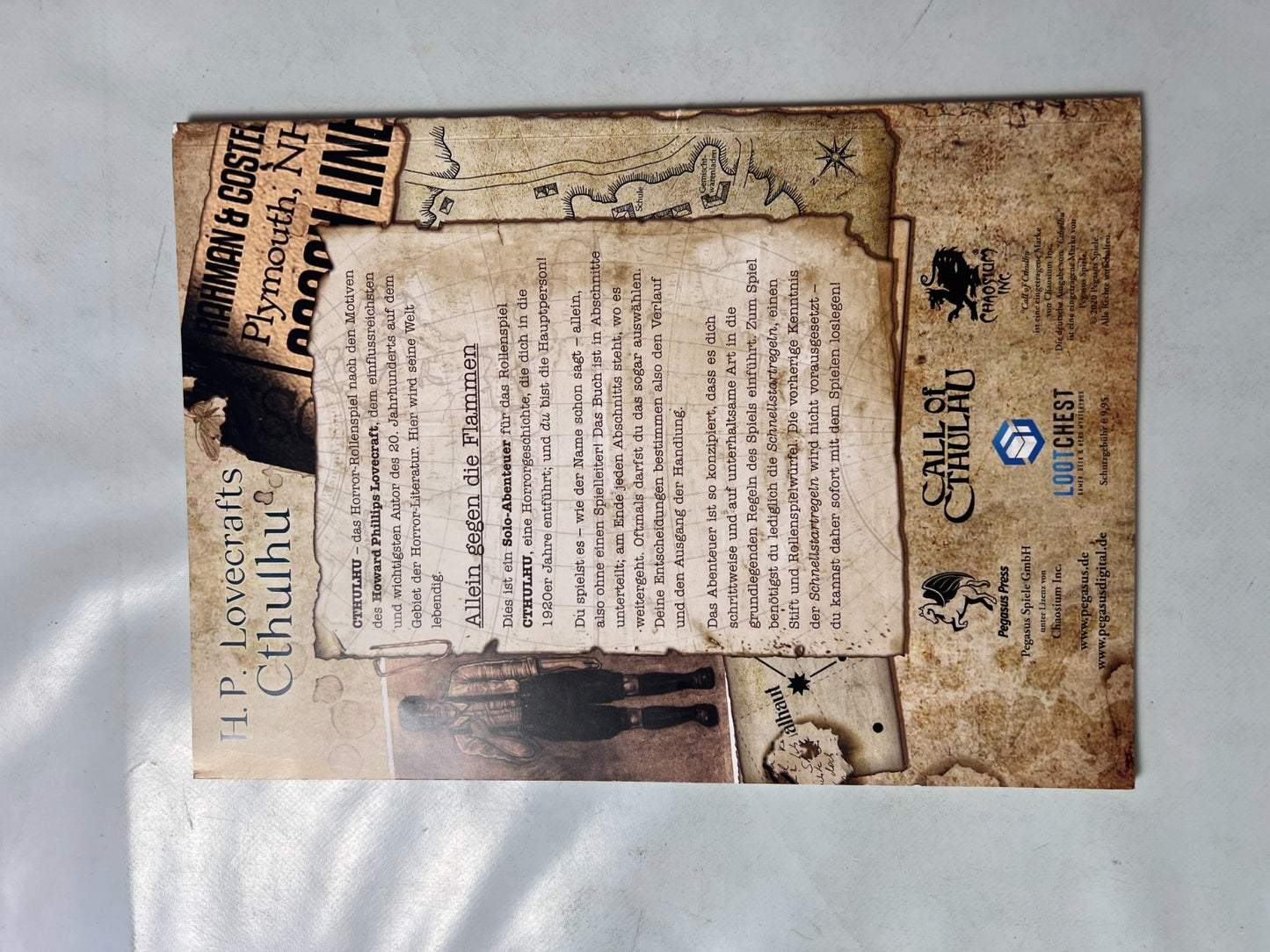 Detailfoto 5 – SKU A13325 – Rollenspiel-Buch gebraucht bei Brettspielimperium