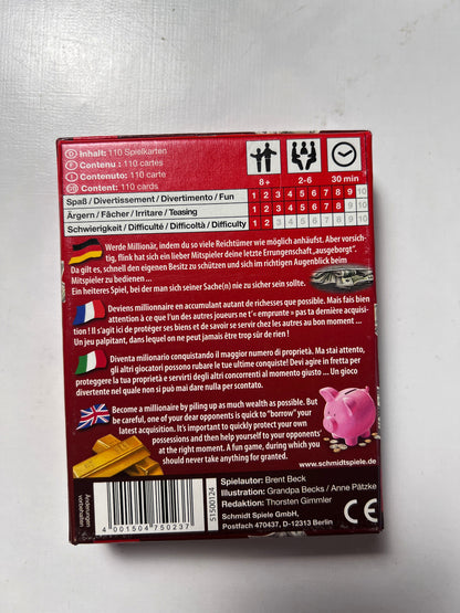 Detailfoto 2 – SKU A3799 – Kartenspiel gebraucht bei Brettspielimperium