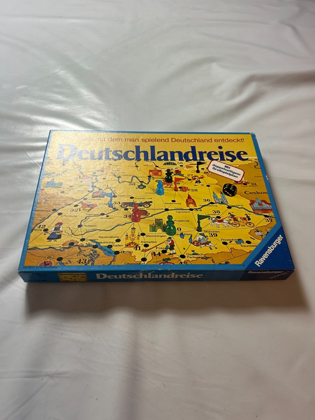 Deutschlandreise  Ravensburger 1977  Vollständig - Ansicht 3