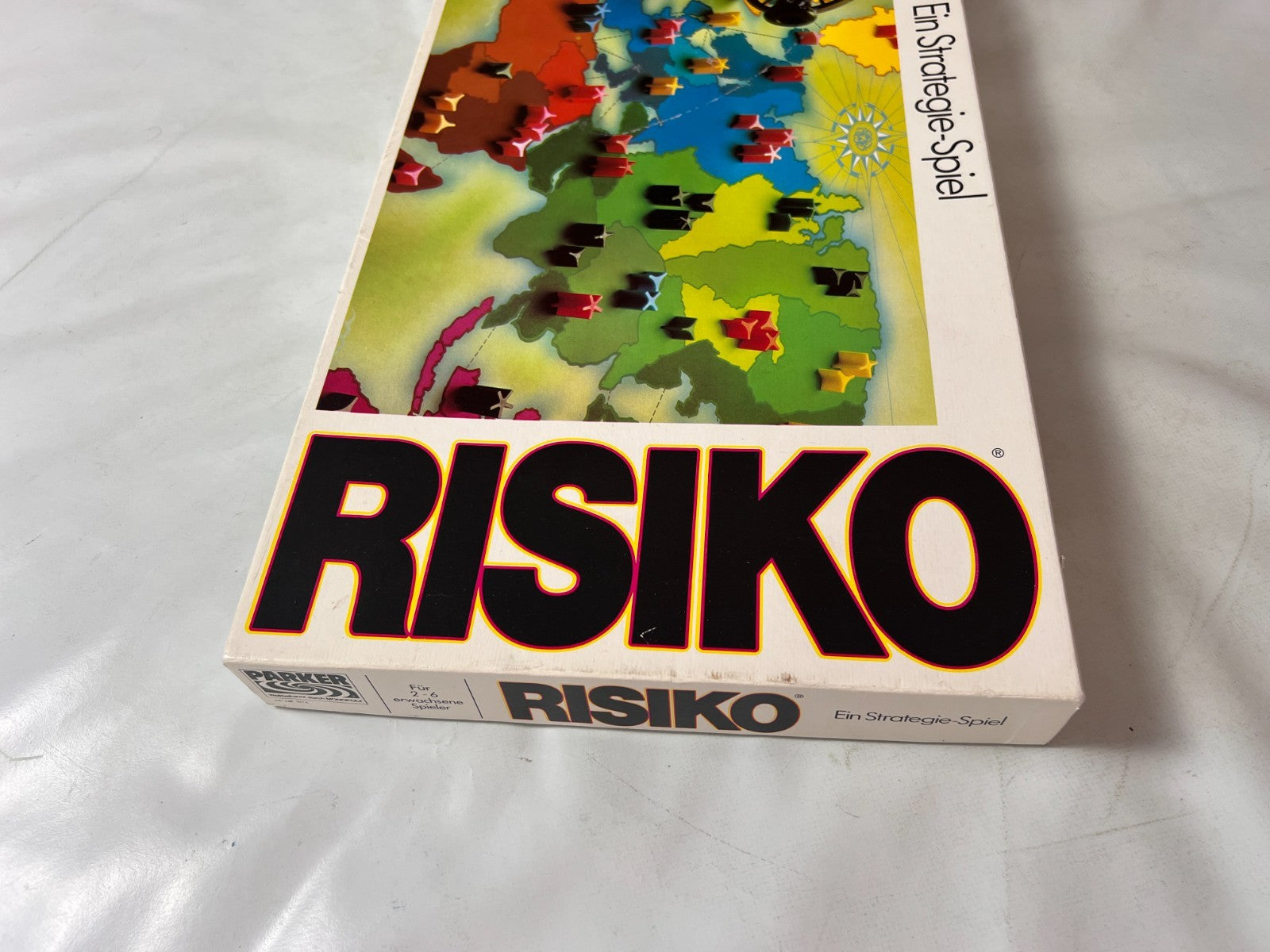 Brettspiel - Risiko - Strategiespiel weiße Ausgabe Parker 1982 - Vollständig - Ansicht 8