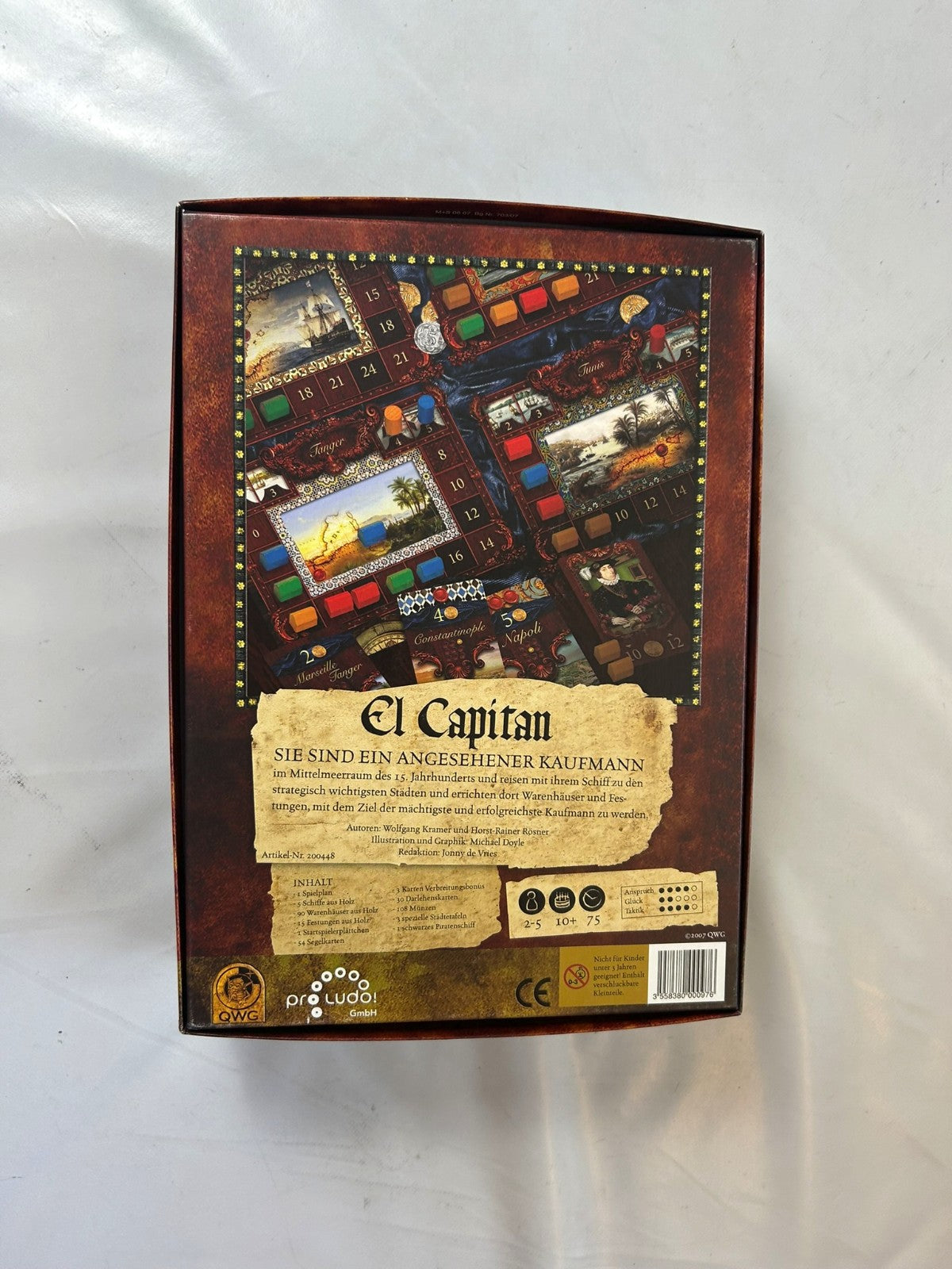 Detailfoto 2 – SKU A9149 – Gesellschaftsspiel gebraucht bei Brettspielimperium