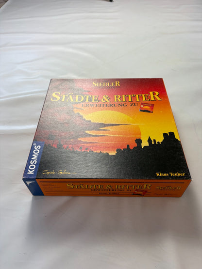 Die Siedler von Catan Städte und Ritter Erweiterung HOLZ  Vollständig - Ansicht 3