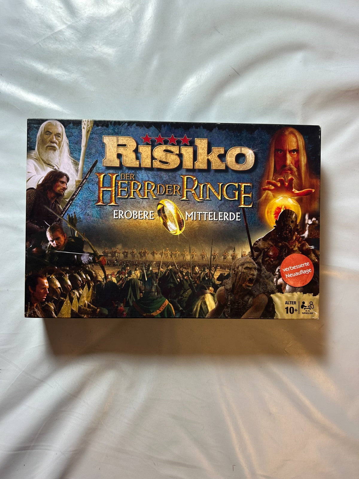 Risiko  Herr der Ringe  Erobere Mittelerde  Hasbro  Vollständig - Ansicht 2