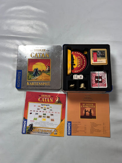 Die Siedler von Catan Kartenspiel Jubiläumsausgabe Metallbox  inkl. Erweiterung - Ansicht 2