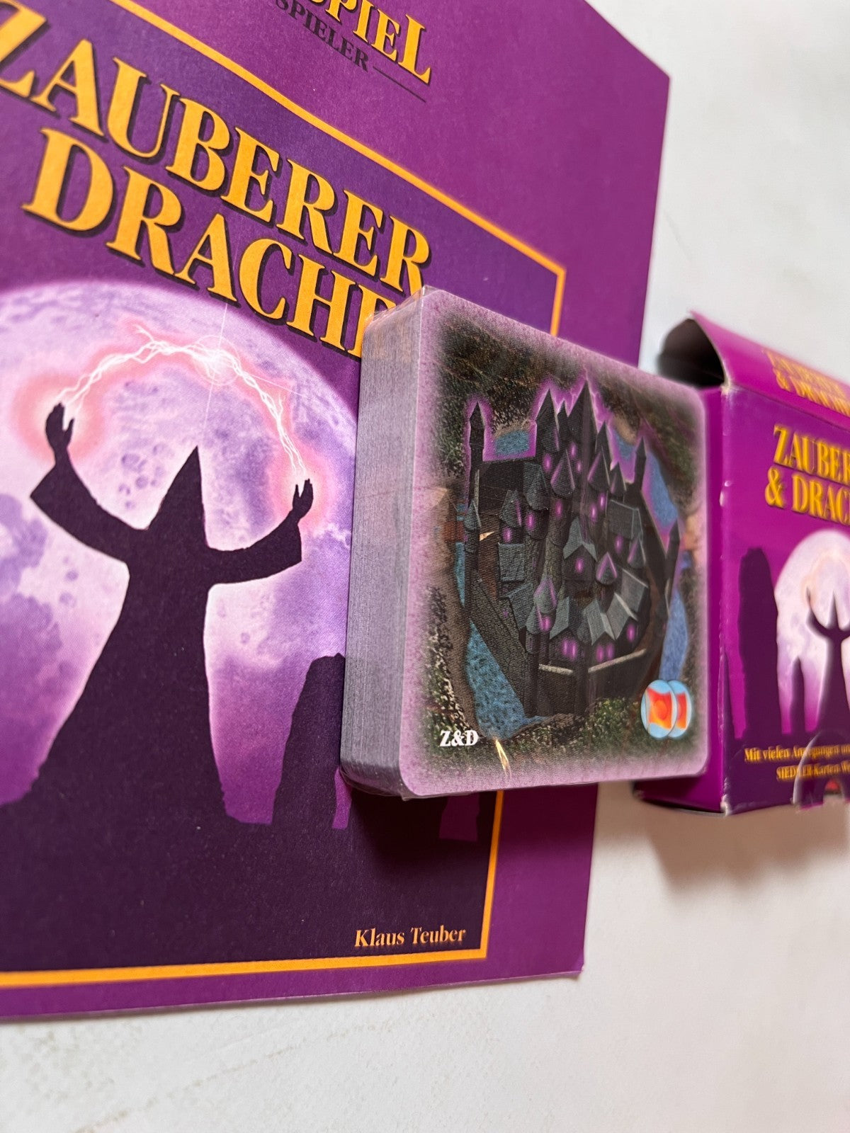 Zauberer & Drachen Themen Set Kartenspiel Siedler Von Catan Kosmos  Unbespielt - Ansicht 3