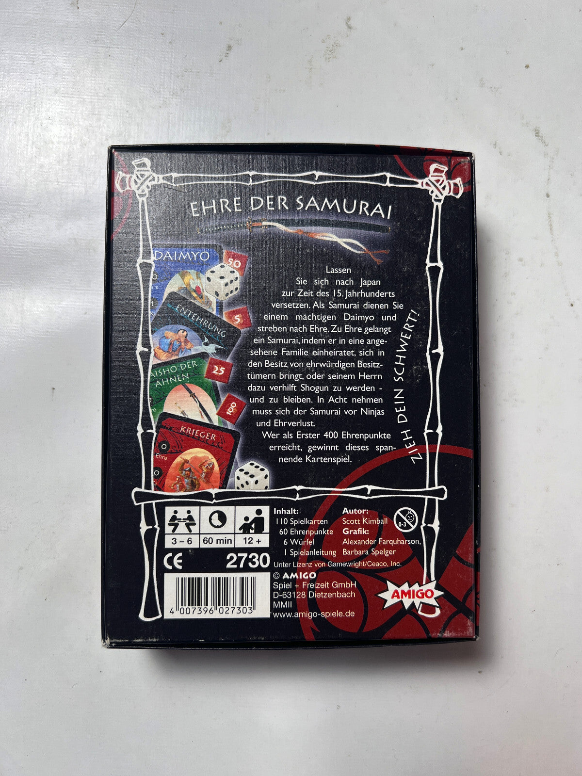 Detailfoto 2 – SKU A6636 – Gesellschaftsspiel gebraucht bei Brettspielimperium
