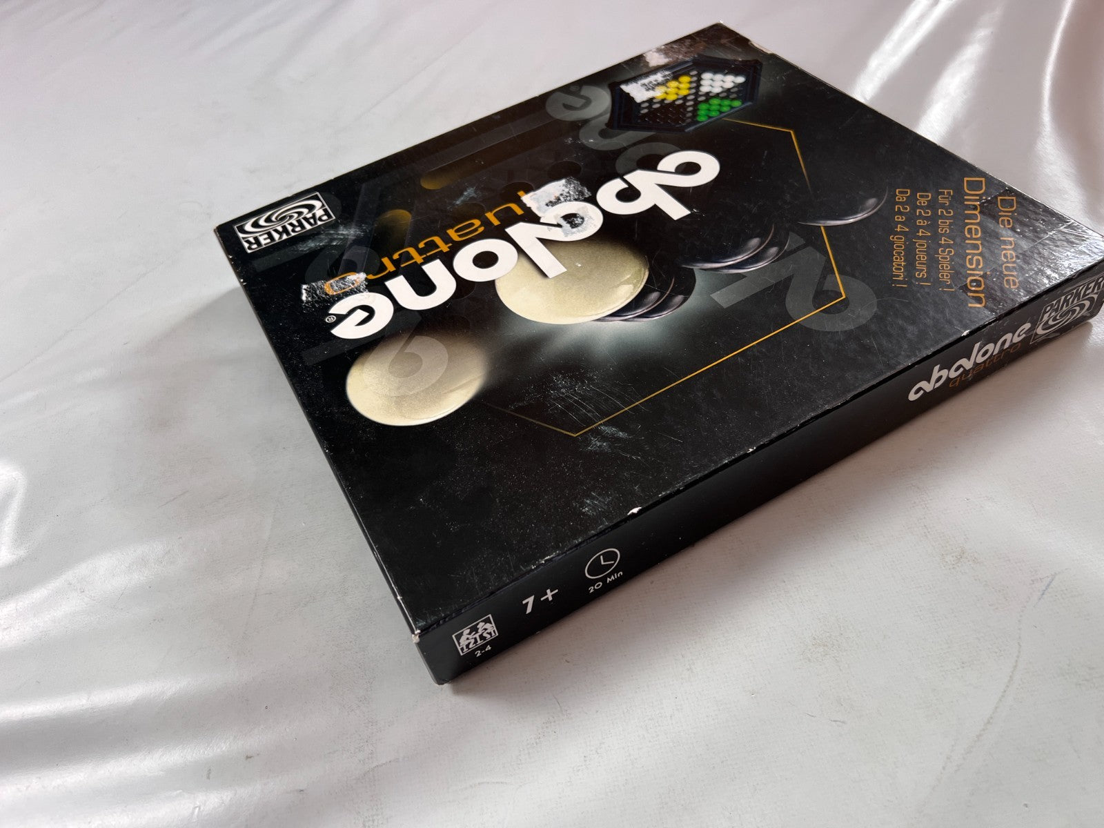 Abalone Quattro Spiel Gesellschaftsspiel Brettspiel Parker 2004  Vollständig - Ansicht 8