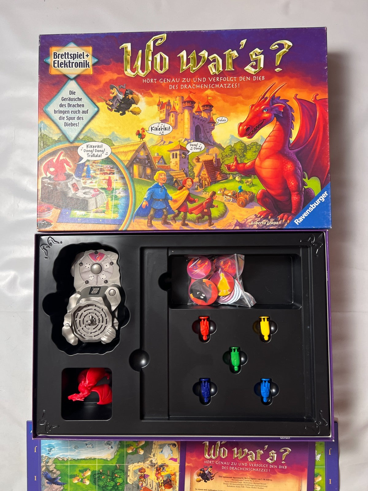 Brettspiel - Wo Wars - verfolgt den Dieb - Ravensburger 2009 - Vollständig - Ansicht 3