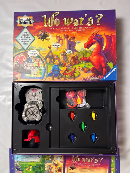 Brettspiel - Wo Wars - verfolgt den Dieb - Ravensburger 2009 - Vollständig - Ansicht 3