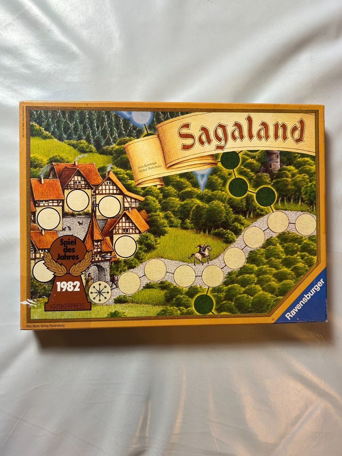 Sagaland Ravensburger Spiel Brettspiel bräunliche Ausgabe - Vollständig - Ansicht 2