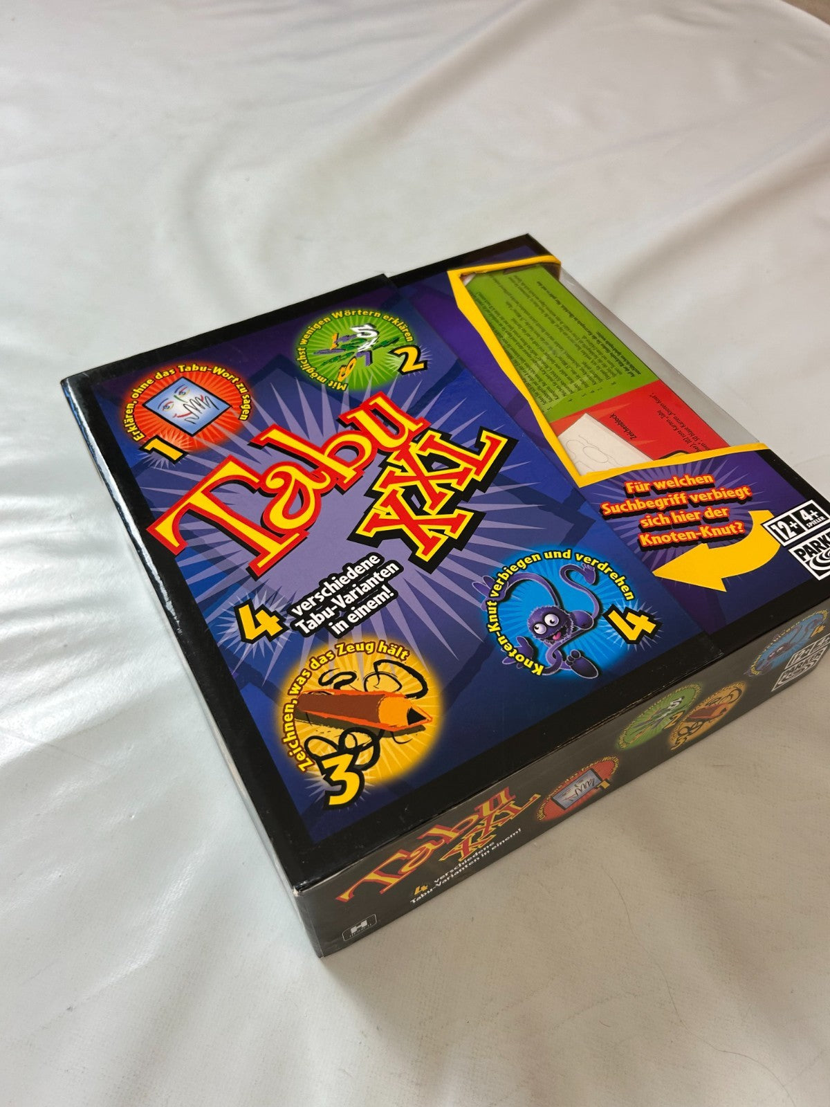 TABU XXL Parker  4 verschiedene TabuVarianten  Vollständig - Ansicht 5
