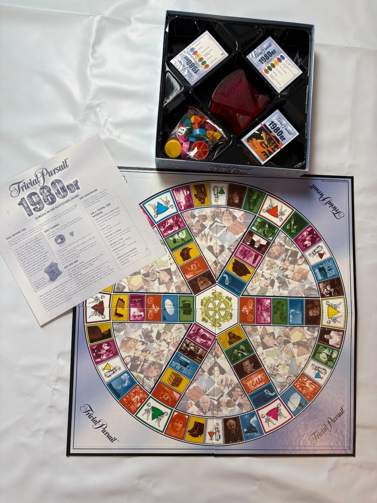 TRIVIAL PURSUIT 1980ER ZURÜCK IN DIE 80ER JAHRE PARKER HASBRO - Vollständig - Ansicht 6