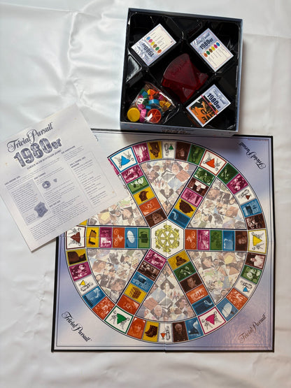 TRIVIAL PURSUIT 1980ER ZURÜCK IN DIE 80ER JAHRE PARKER HASBRO - Vollständig - Ansicht 6
