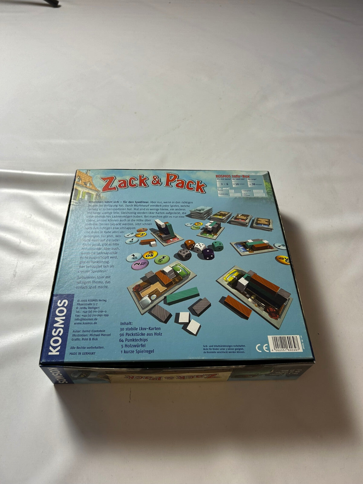 Detailfoto 6 – SKU A6462 – Gesellschaftsspiel gebraucht bei Brettspielimperium