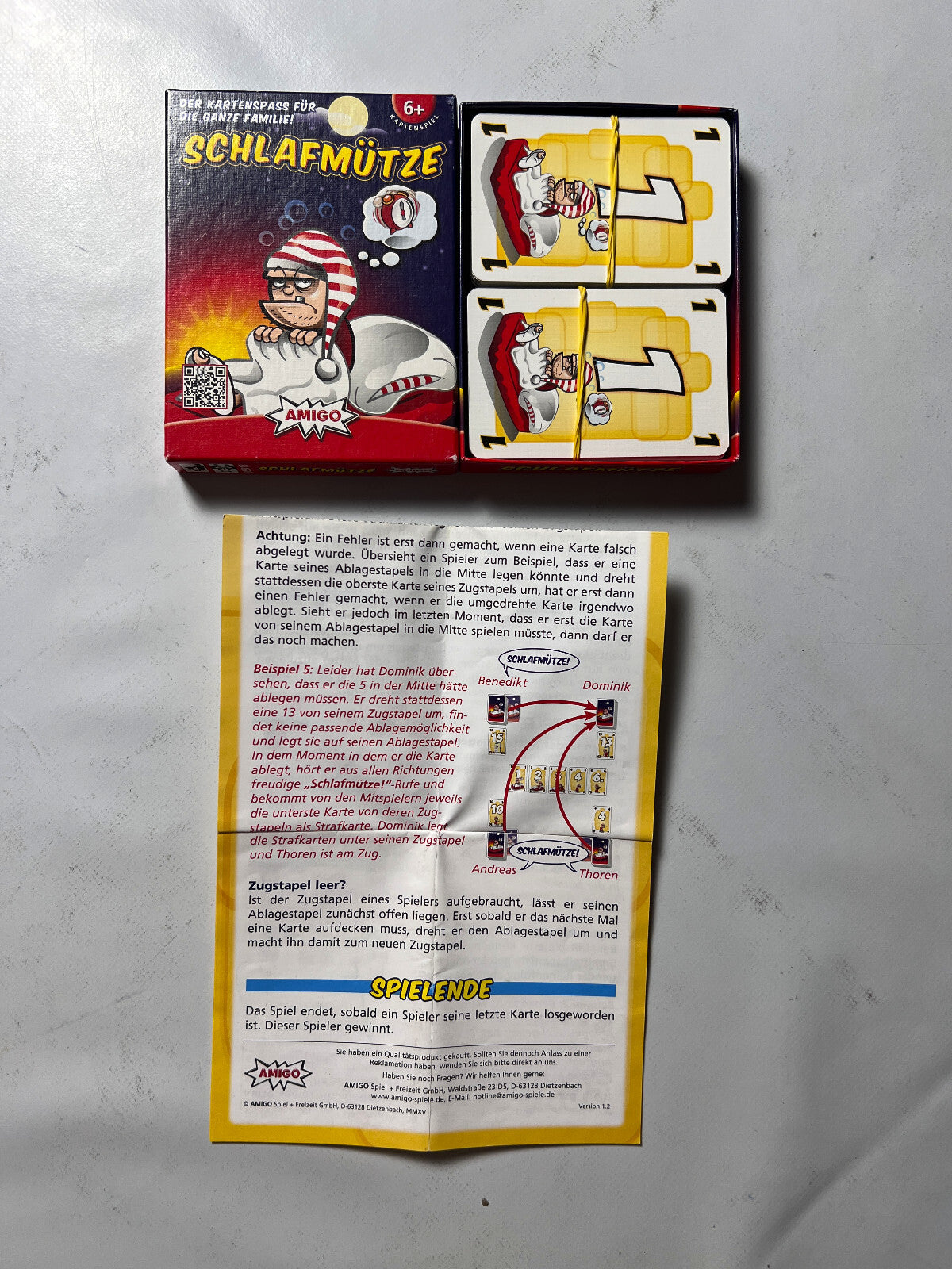Detailfoto 2 – SKU A7399 – Kartenspiel gebraucht bei Brettspielimperium