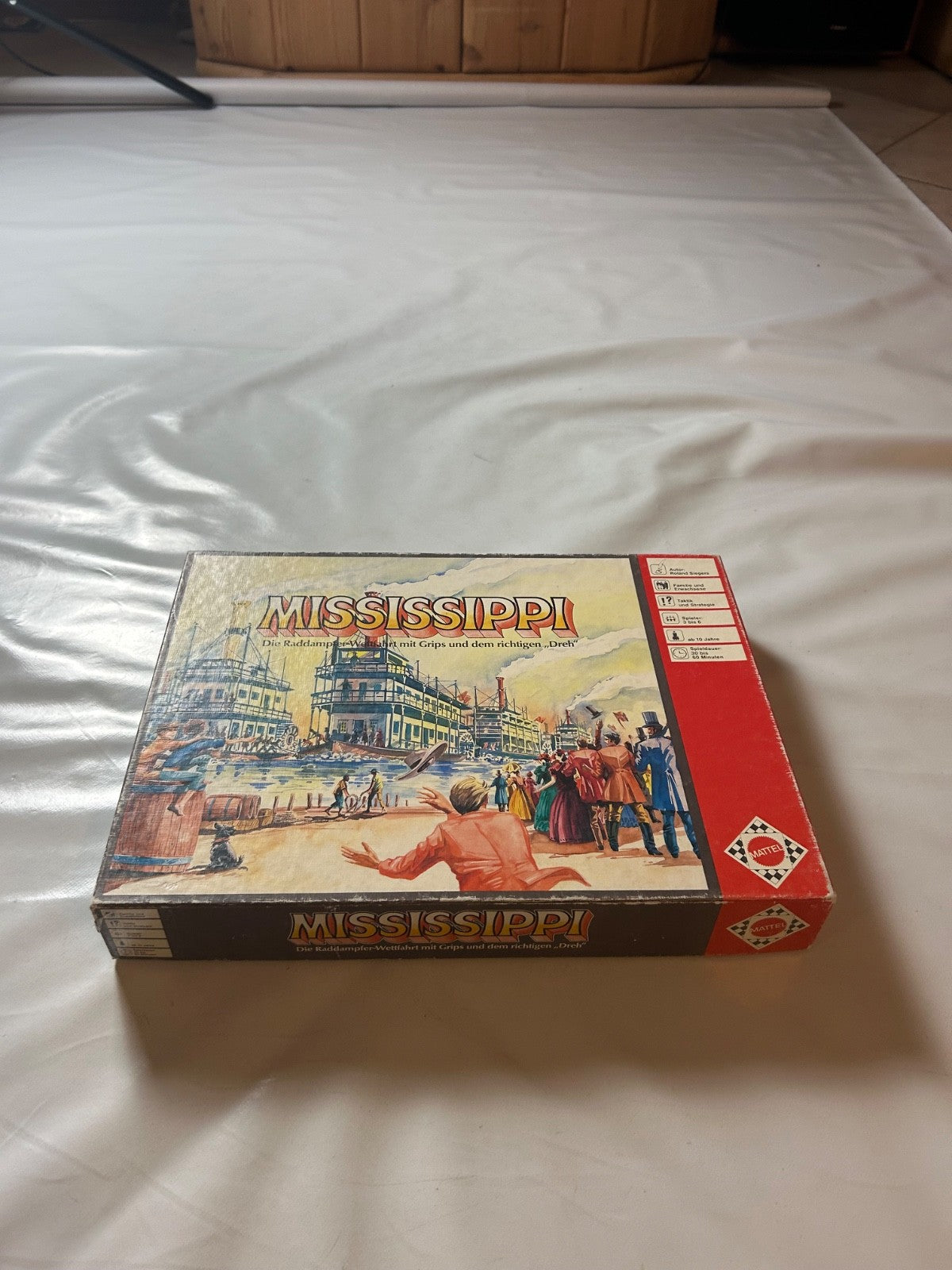 Mattel - Mississippi 6952-0 - Spiel des Jahres 1988 - Vollständig - Ansicht 3