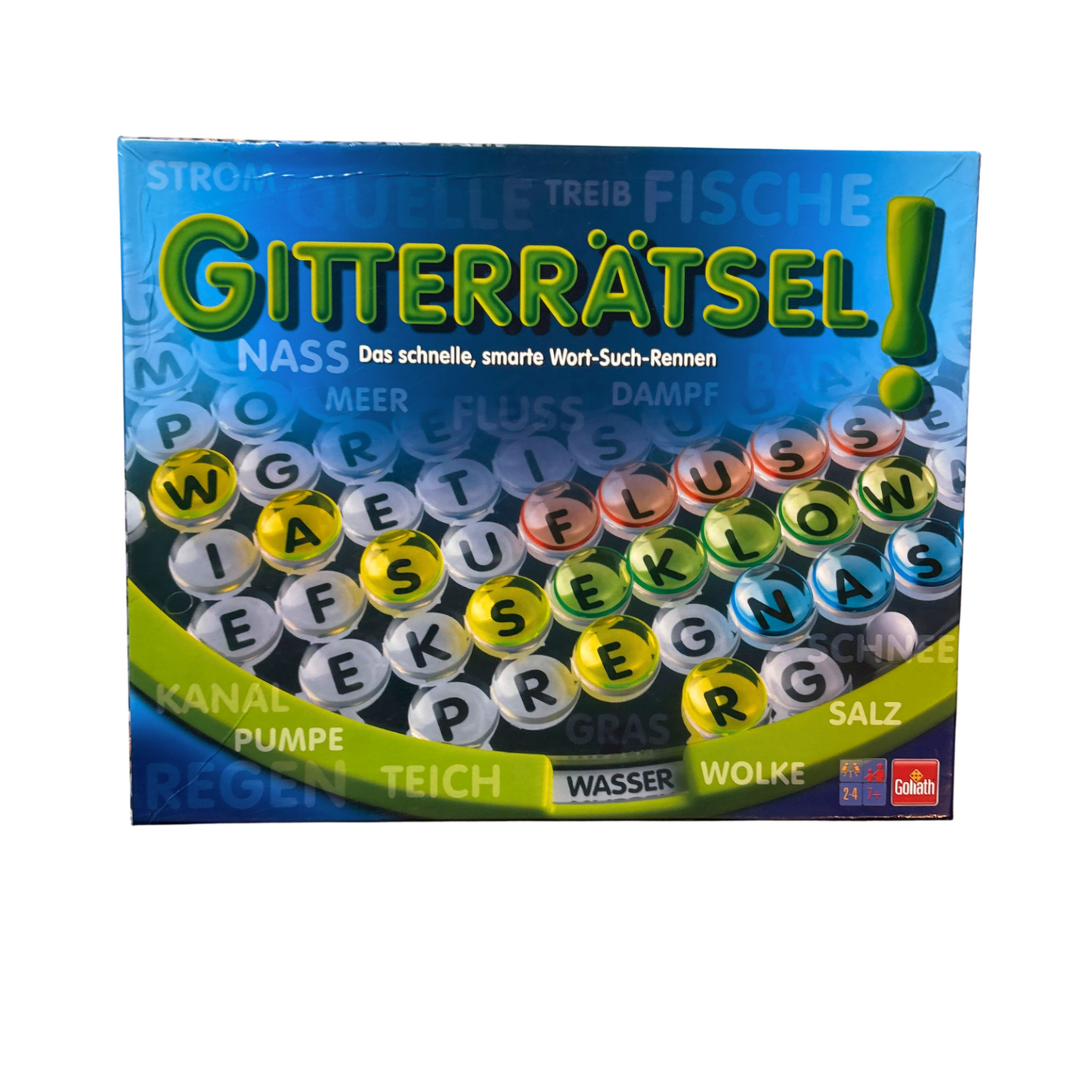 Gitterrätsel Goliath 70473 Brettspiel Gesellschaftsspiel  Vollständig - Ansicht 1