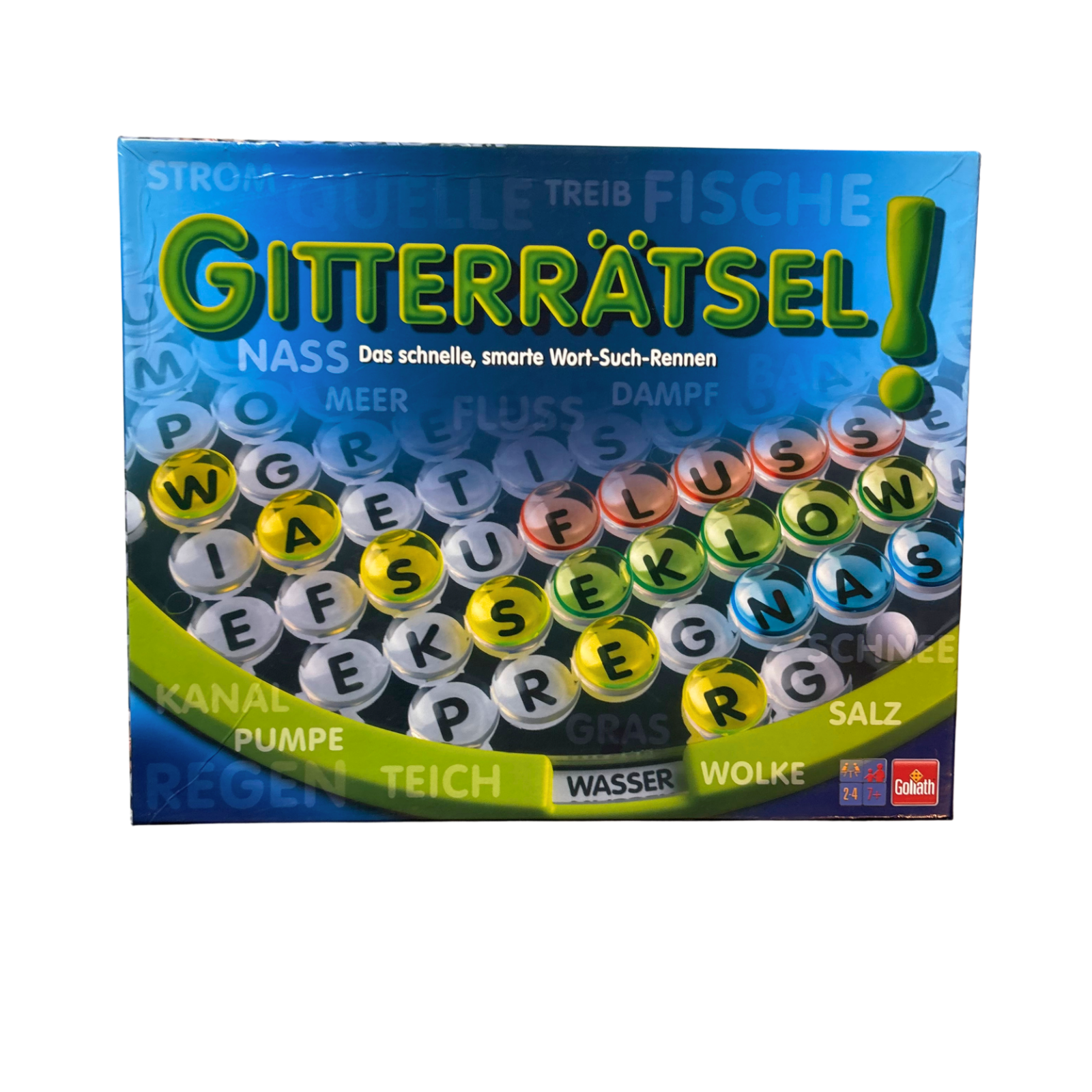 Gitterrätsel Goliath 70473 Brettspiel Gesellschaftsspiel  Vollständig - Ansicht 1