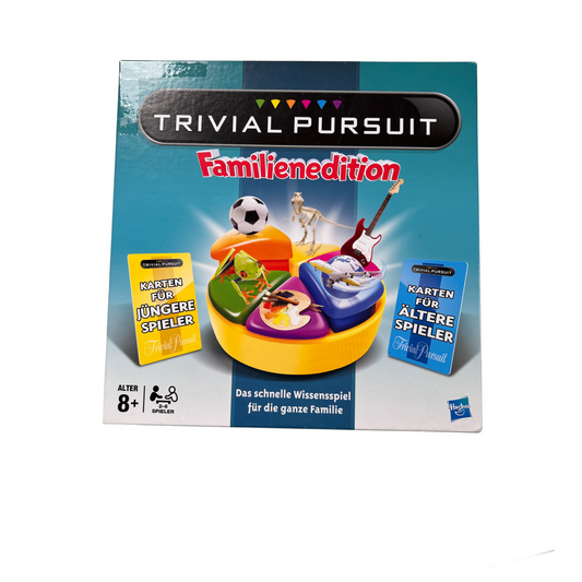 Trivial Pursuit Familienedition Parker Hasbro Spiel 2014  Vollständig - Ansicht 1