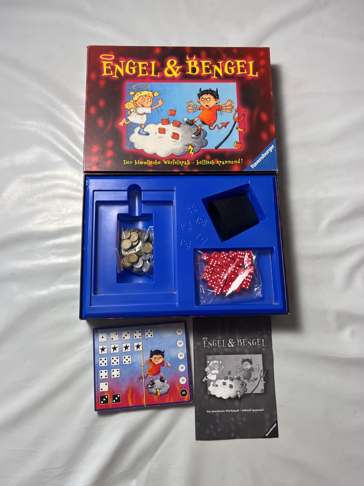 Engel & Bengel der himmlische Würfelspaß  Ravensburger 2004  Vollständig - Ansicht 2