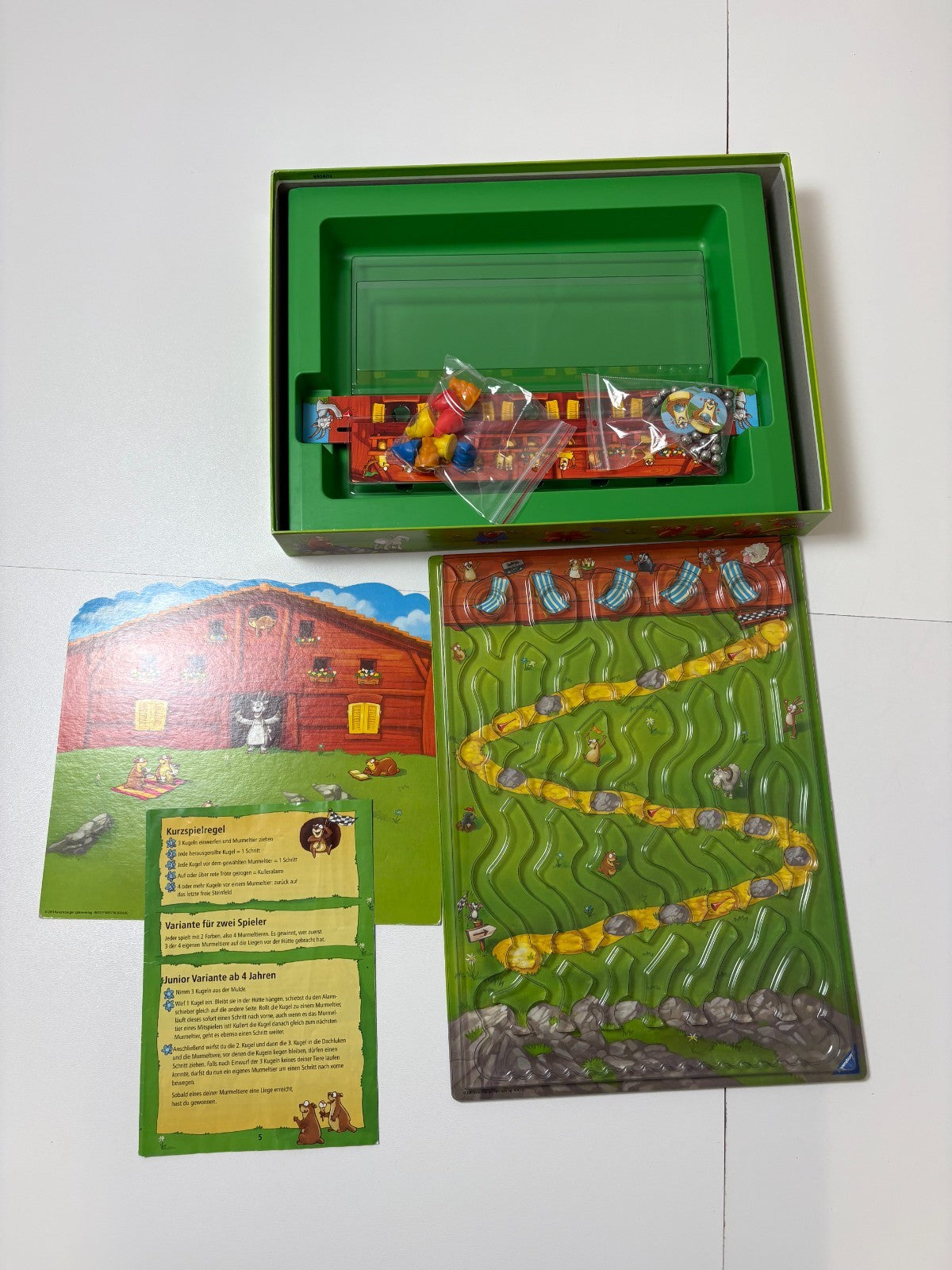 Das große Kullern spiel Brettspiel Ravensburger 2011 - Vollständig - Ansicht 6