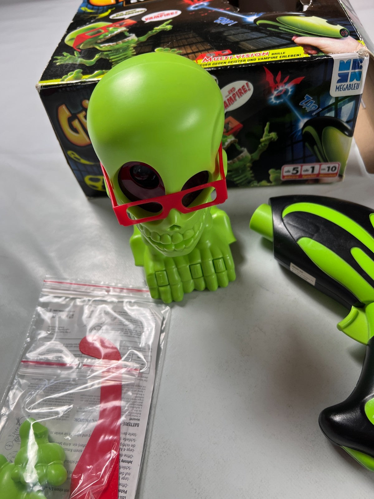 Geisterjagd Evolution MegaBleu Spiel  Funktionsfähig  Vollständig - Ansicht 4