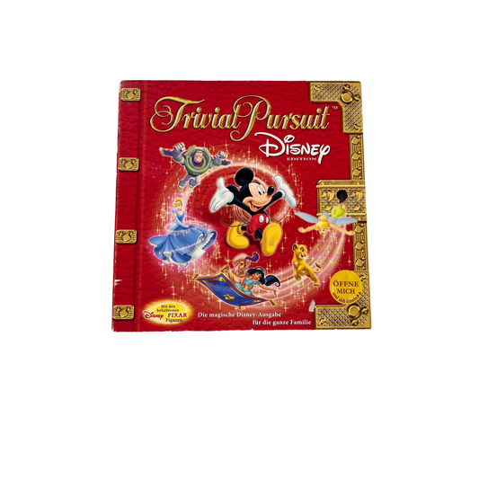Trivial Pursuit Disney rote Edition Hasbro Spiel Gesellschaftsspie  vollständig - Ansicht 1