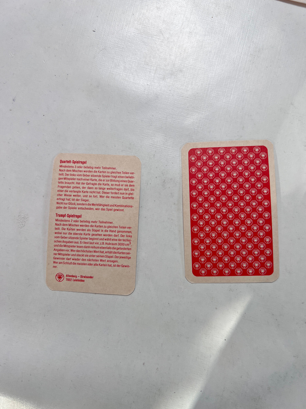 Detailfoto 5 – SKU A5371 – Kartenspiel gebraucht bei Brettspielimperium