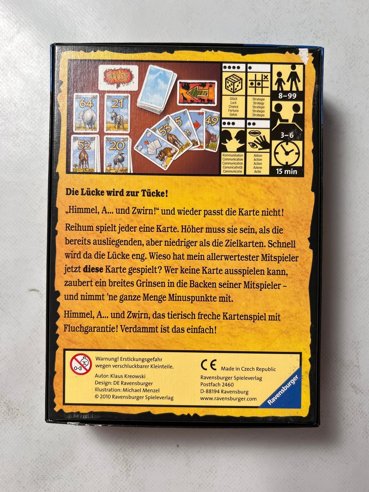 Detailfoto 9 – SKU A10285 – Gesellschaftsspiel gebraucht bei Brettspielimperium