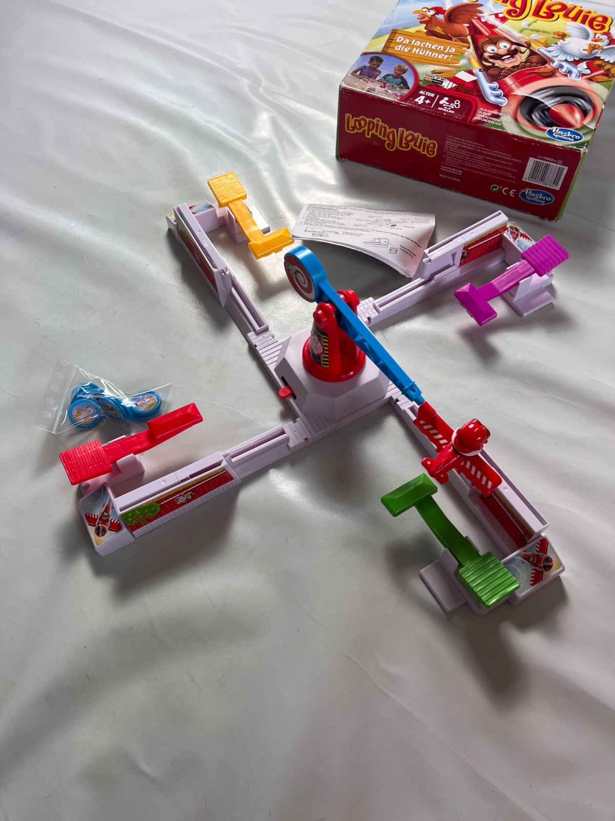 Brettspiel  Looping Louie  Hasbro  getestet vollständig - Ansicht 4