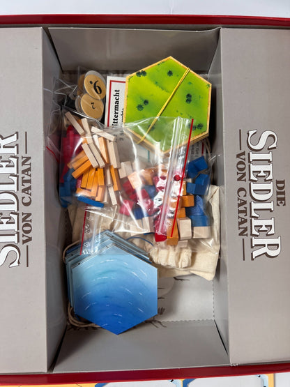 Brettspiel Die Siedler von Catan - Kosmos 1995 - Holz - vollständig - Ansicht 4