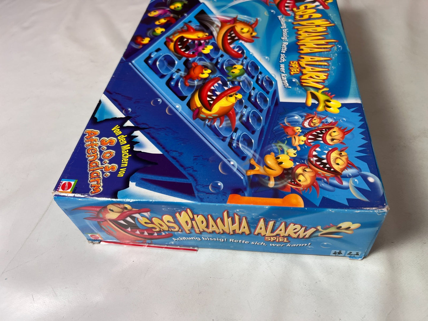 SOS Piranha Alarm - Mattel - Kinderspiel - ab 5 Jahre - Vollständig - Ansicht 8